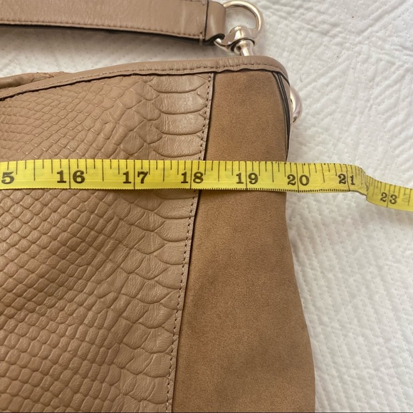 Coach Hadley XL Python Embossed Leather Bag - Picture 14 of 15